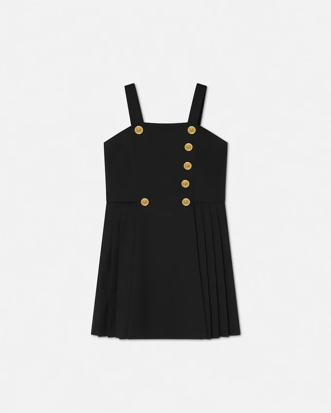 Kids Wool-Blend Pleated Dress Kids Wool-Blend Pleated Dress