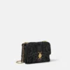 Kleio Embroidered Nappa Shoulder Bag Kleio Embroidered Nappa Shoulder Bag