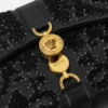 Kleio Embroidered Nappa Shoulder Bag Kleio Embroidered Nappa Shoulder Bag