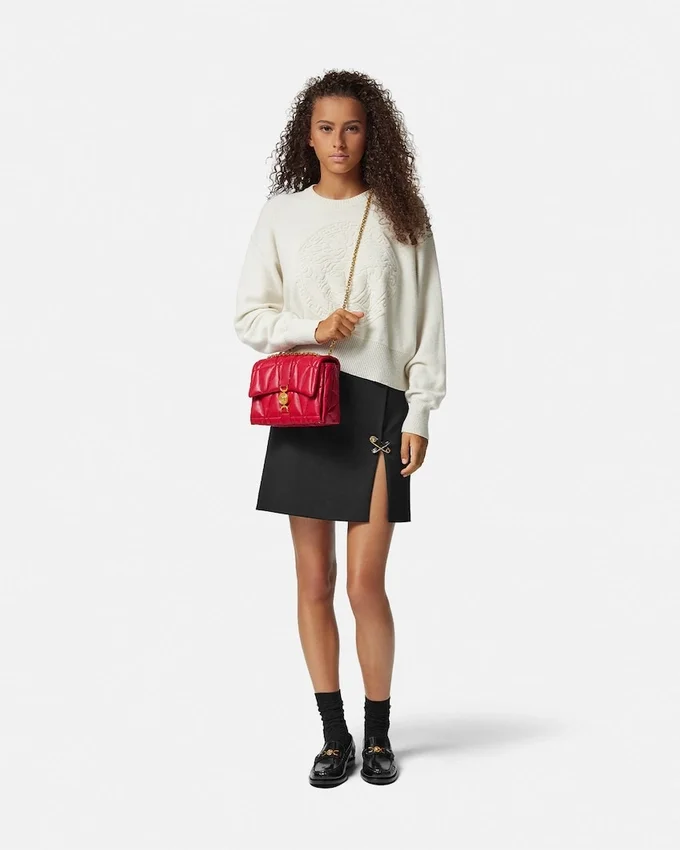Kleio Quilted Nappa Shoulder Bag Kleio Quilted Nappa Shoulder Bag