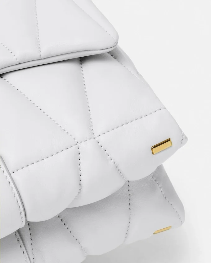 Kleio Quilted Nappa Shoulder Bag Kleio Quilted Nappa Shoulder Bag