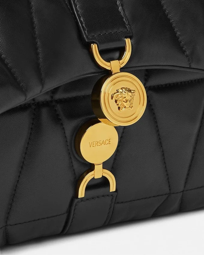 Kleio Quilted Nappa Shoulder Bag Kleio Quilted Nappa Shoulder Bag
