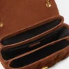 Kleio Quilted Suede Shoulder Bag Kleio Quilted Suede Shoulder Bag