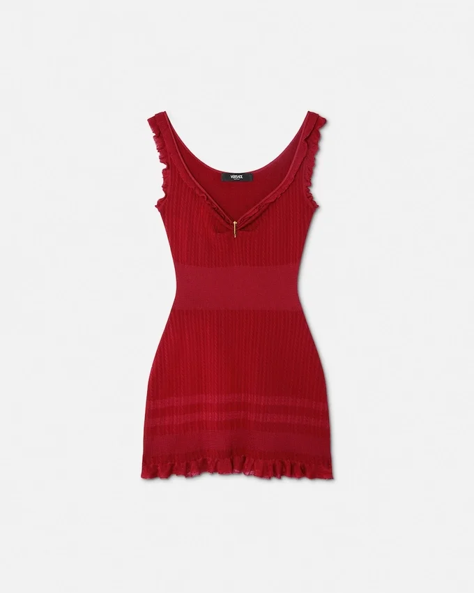 Knit Flared Mini Dress Knit Flared Mini Dress