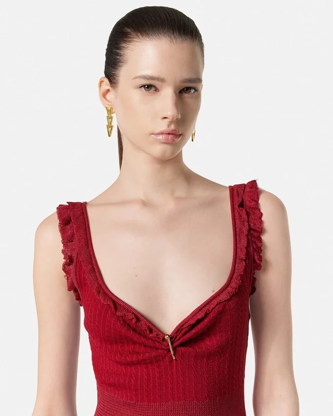 Knit Flared Mini Dress Knit Flared Mini Dress