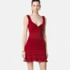 Knit Flared Mini Dress Knit Flared Mini Dress