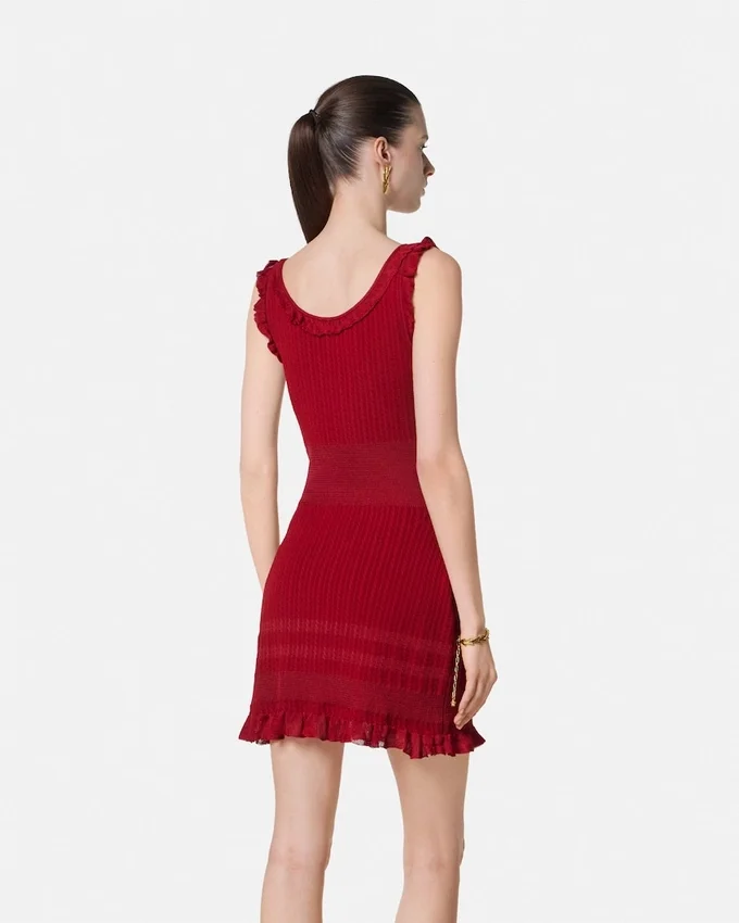 Knit Flared Mini Dress Knit Flared Mini Dress