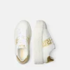 La Greca Embroidered Platform Sneakers La Greca Embroidered Platform Sneakers