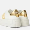 La Greca Embroidered Platform Sneakers La Greca Embroidered Platform Sneakers
