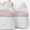 La Greca Suede Platform Sneakers La Greca Suede Platform Sneakers