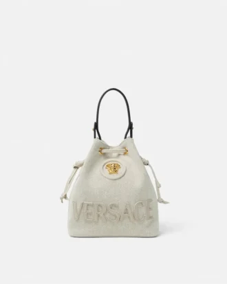 La Medusa Canvas Bucket Bag La Medusa Canvas Bucket Bag