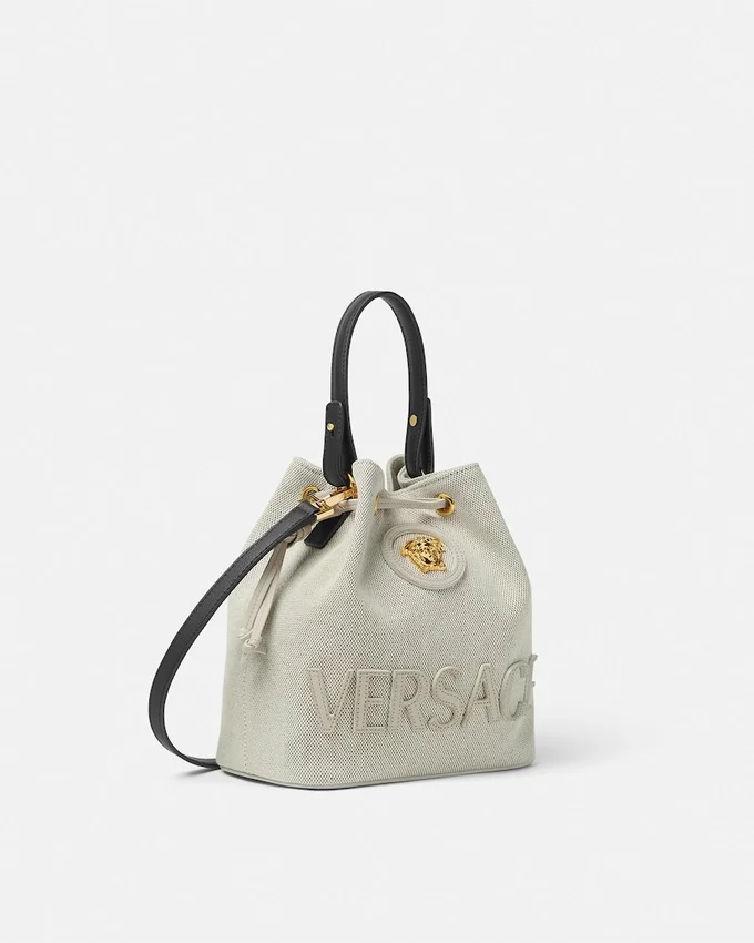La Medusa Canvas Bucket Bag La Medusa Canvas Bucket Bag