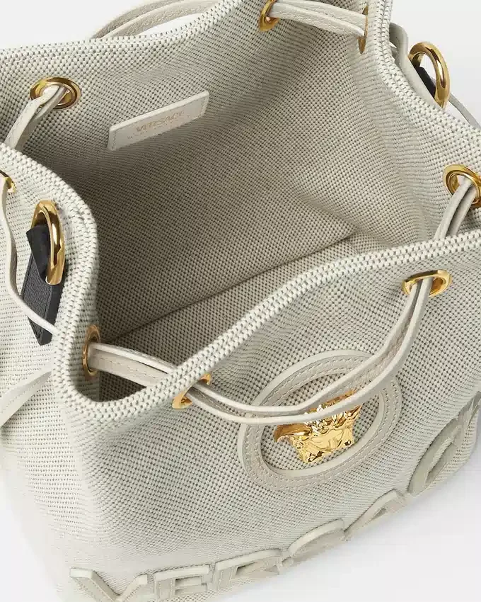 La Medusa Canvas Bucket Bag La Medusa Canvas Bucket Bag