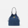 La Medusa Denim Bucket Bag La Medusa Denim Bucket Bag