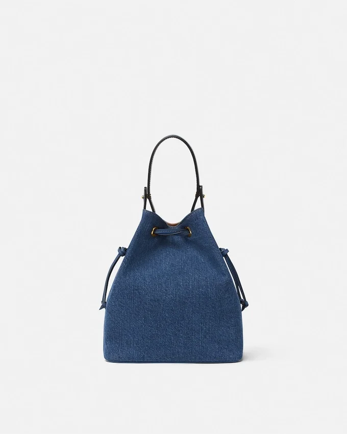 La Medusa Denim Bucket Bag La Medusa Denim Bucket Bag