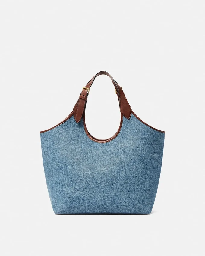 La Medusa Denim Tote La Medusa Denim Tote