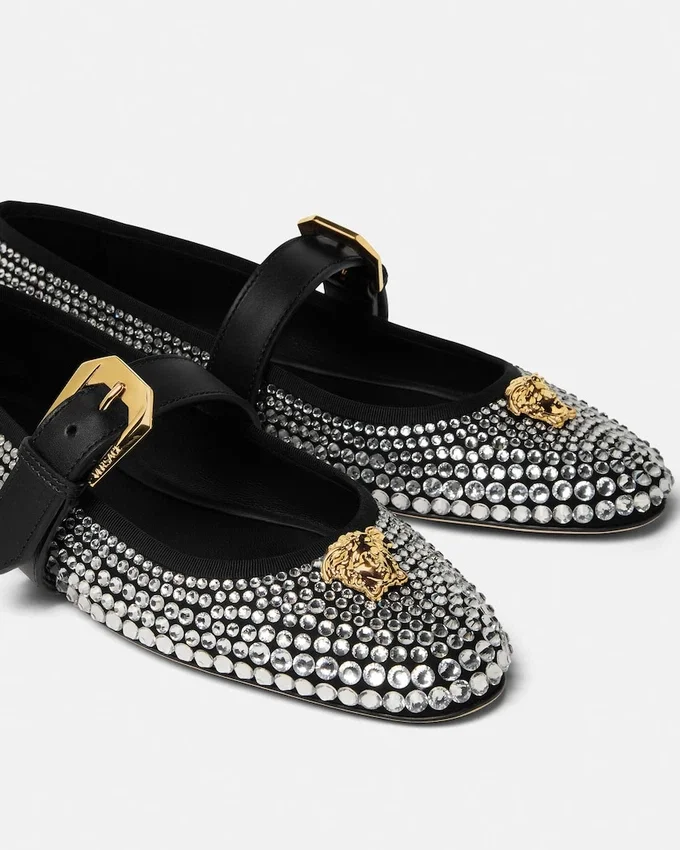 La Medusa Embellished Ballerinas La Medusa Embellished Ballerinas