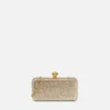 La Medusa Embellished Satin Clutch La Medusa Embellished Satin Clutch