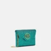 La Medusa Embellished Satin Clutch La Medusa Embellished Satin Clutch