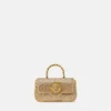 La Medusa Embellished Satin Mini Bag La Medusa Embellished Satin Mini Bag