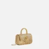La Medusa Embellished Satin Mini Bag La Medusa Embellished Satin Mini Bag