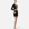 La Medusa Embellished Satin Mini Bag La Medusa Embellished Satin Mini Bag