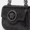 La Medusa Embellished Satin Mini Bag La Medusa Embellished Satin Mini Bag