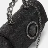 La Medusa Embellished Satin Mini Bag La Medusa Embellished Satin Mini Bag