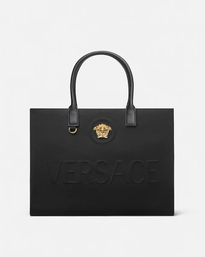 La Medusa Large Canvas Tote La Medusa Large Canvas Tote