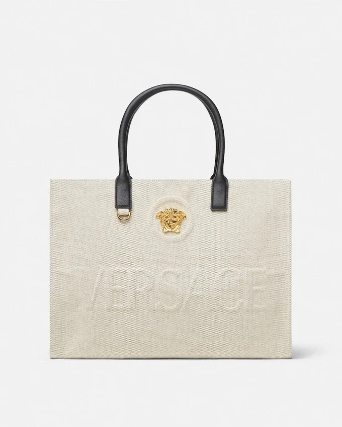 La Medusa Large Canvas Tote La Medusa Large Canvas Tote