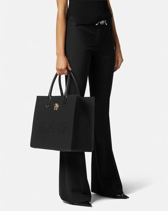 La Medusa Large Canvas Tote La Medusa Large Canvas Tote