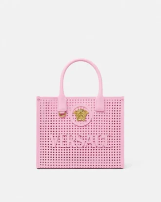 La Medusa Laser-Cut Small Tote Bag La Medusa Laser-Cut Small Tote Bag