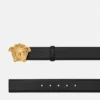 La Medusa Leather Belt 4 cm La Medusa Leather Belt 4 cm