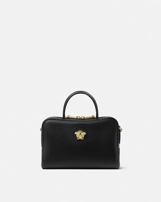 La Medusa Leather Boston Bag La Medusa Leather Boston Bag