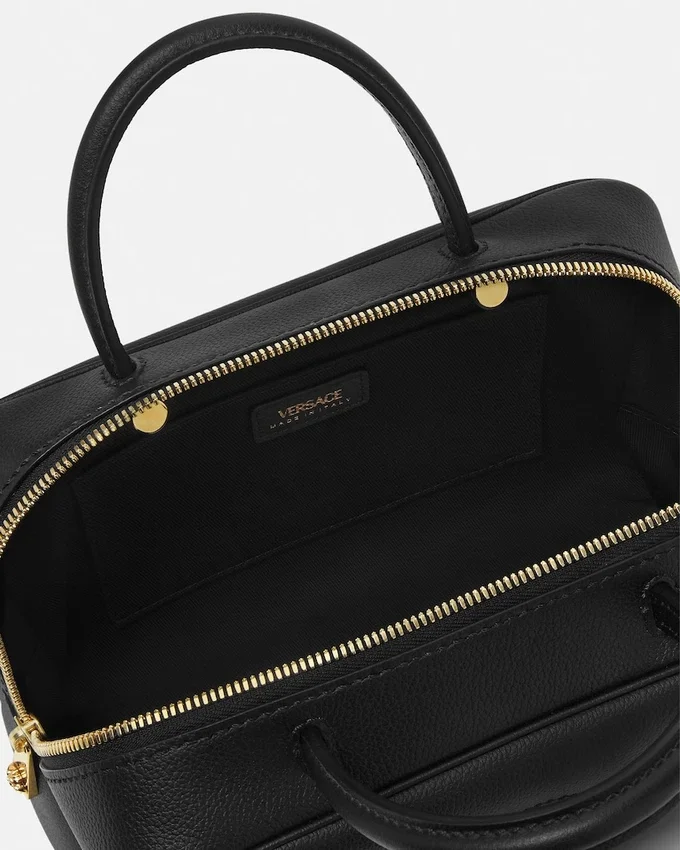 La Medusa Leather Boston Bag La Medusa Leather Boston Bag
