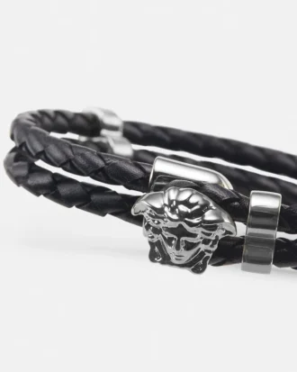 La Medusa Leather Bracelet La Medusa Leather Bracelet