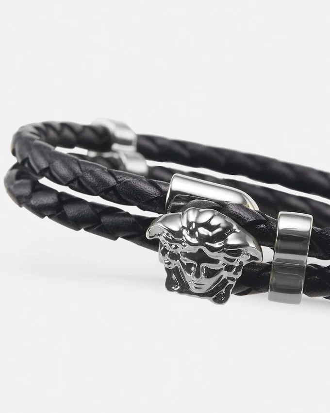 La Medusa Leather Bracelet La Medusa Leather Bracelet