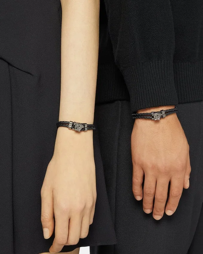 La Medusa Leather Bracelet La Medusa Leather Bracelet
