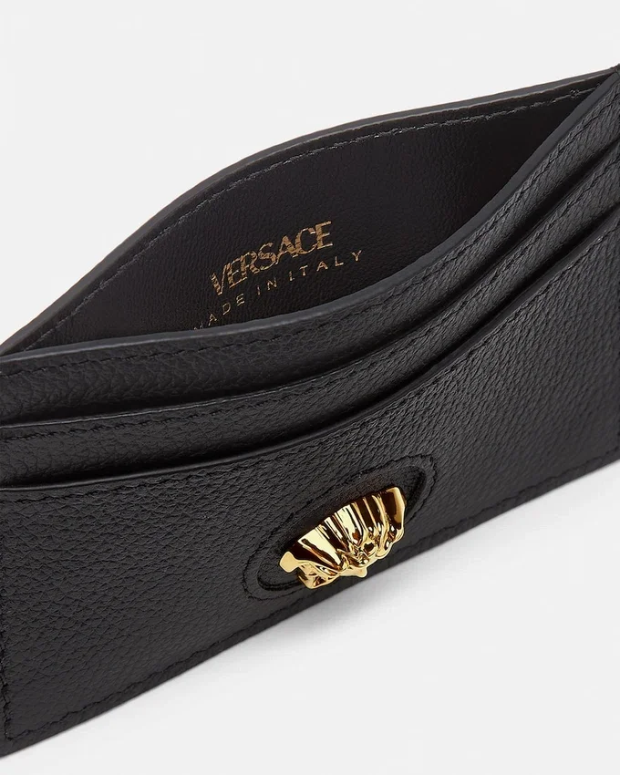La Medusa Leather Card Holder La Medusa Leather Card Holder