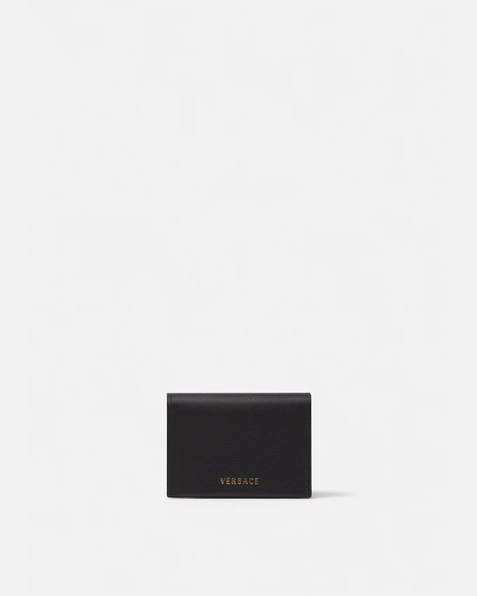 La Medusa Leather Card Holder La Medusa Leather Card Holder