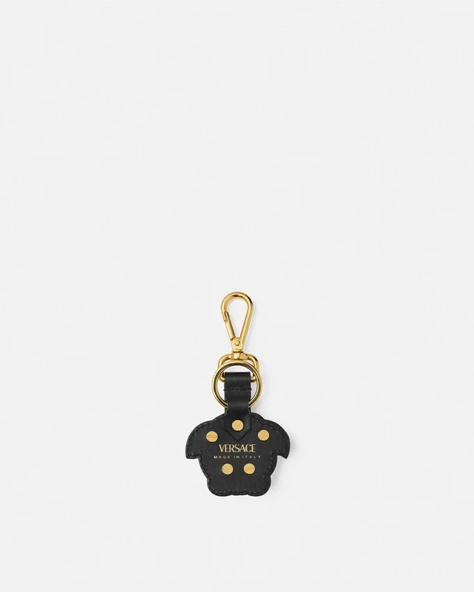 La Medusa Leather Keychain La Medusa Leather Keychain