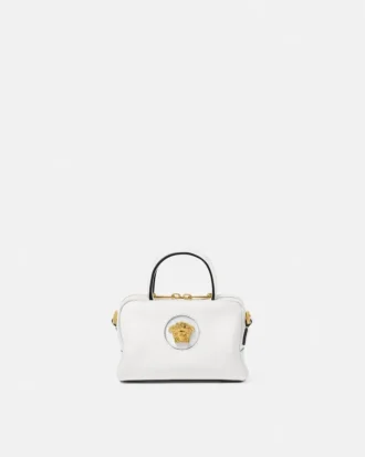 La Medusa Leather Mini Boston Bag La Medusa Leather Mini Boston Bag