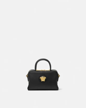 La Medusa Leather Mini Boston Bag La Medusa Leather Mini Boston Bag