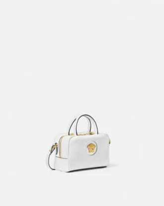 La Medusa Leather Mini Boston Bag La Medusa Leather Mini Boston Bag