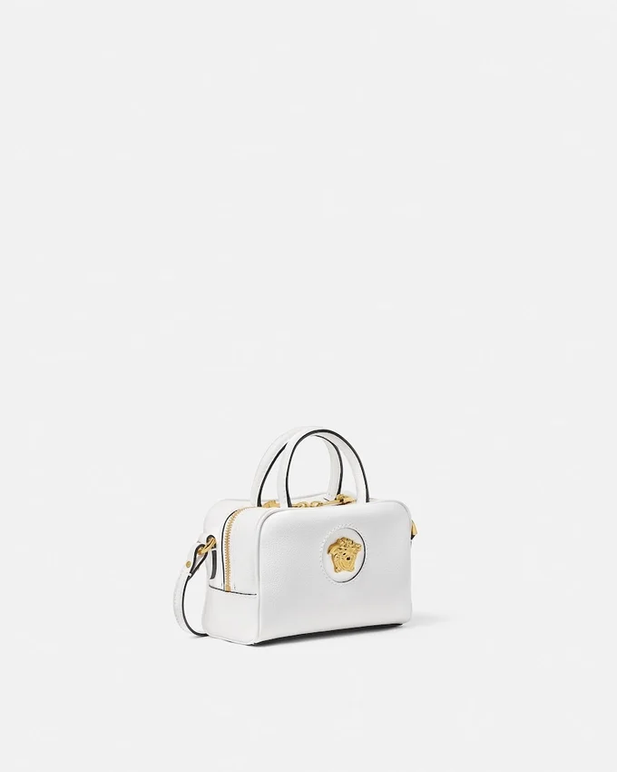 La Medusa Leather Mini Boston Bag La Medusa Leather Mini Boston Bag