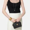 La Medusa Leather Mini Boston Bag La Medusa Leather Mini Boston Bag