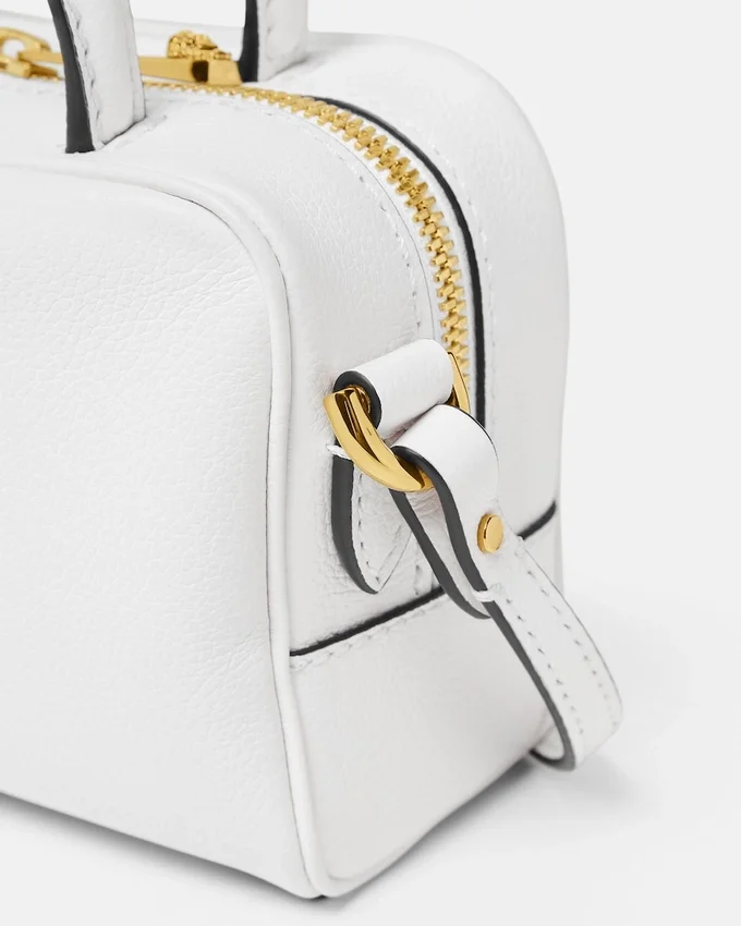 La Medusa Leather Mini Boston Bag La Medusa Leather Mini Boston Bag