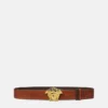 La Medusa Leather Reversible Belt 4 cm La Medusa Leather Reversible Belt 4 cm
