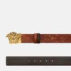 La Medusa Leather Reversible Belt 4 cm La Medusa Leather Reversible Belt 4 cm