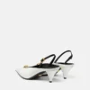 La Medusa Leather Slingbacks 55 mm La Medusa Leather Slingbacks 55 mm